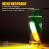 Xprite Amber Green LED Surface Mount Strobe Lights Kit, w/Control