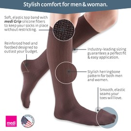 mediven for Women Vitality, 30-40 mmHg, Calf High Stockings, Closed Toe