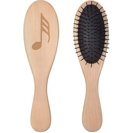 'Thirty Second Note' Wooden Hairbrush (HA00055308)
