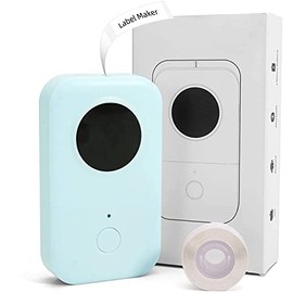 Phomemo Label Maker Machine with Tape D30, Small Office Home Edit Label Maker, Mini Bluetooth Thermal Label Printer, Smart Mobile Pocket Handy Sticker Labeler Printer, Compatible with iOS/Android