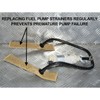 QFS Fuel Pump Strainer and Fuel Filter Kit Replacement for