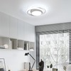 Goeco Ceiling Light White Colour, 32 W 2350 LM Modern