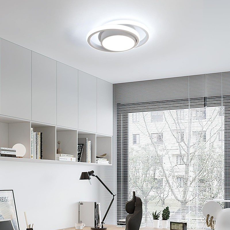 Goeco Ceiling Light White Colour, 32 W 2350 LM Modern