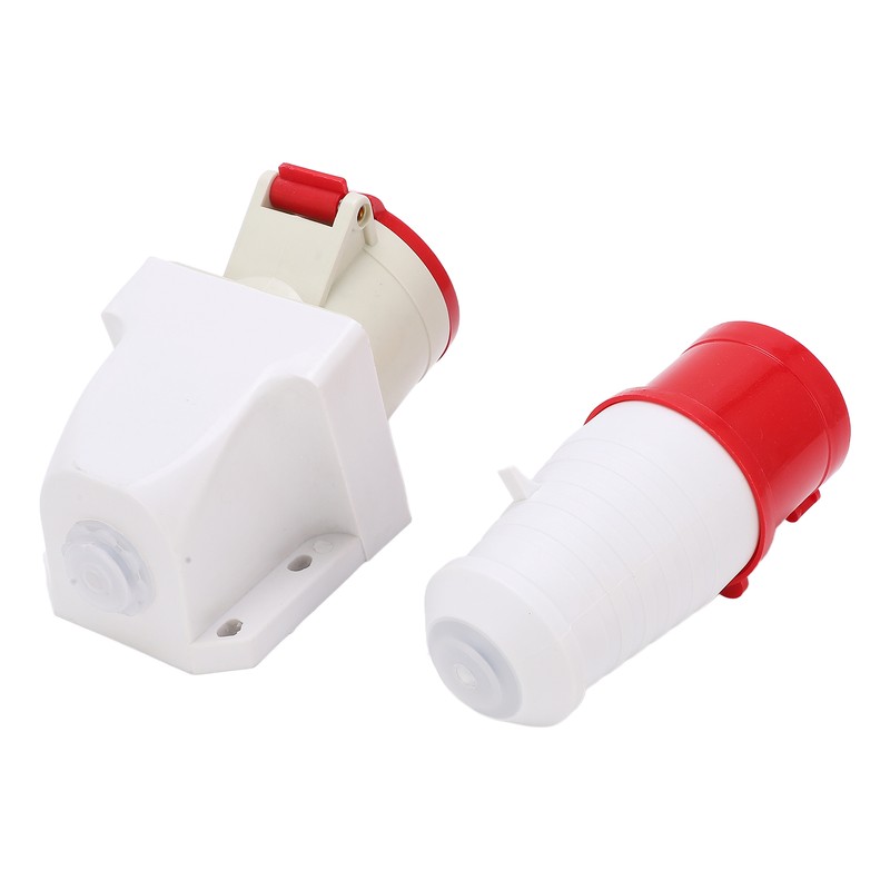 Industrial Plug Socket 380415V 32A 4Pin 3P+E IP44 Waterproof Surface