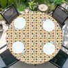 Outdoor Round Tablecloth with Elastic Band, Diameter 90 cm, Elastic