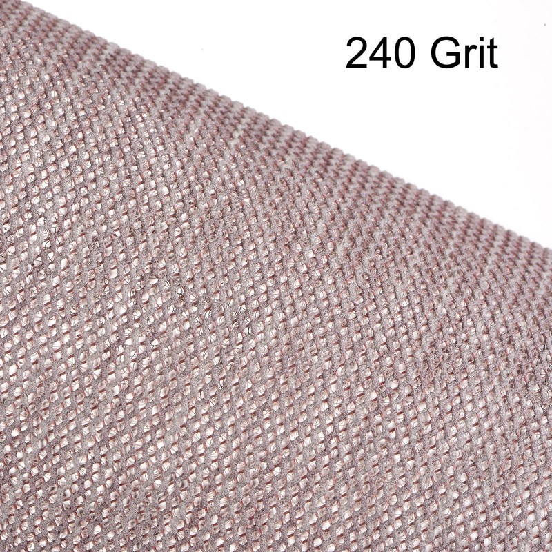 sourcing map 10pcs Mesh Sanding Discs 5 Inch Hook and
