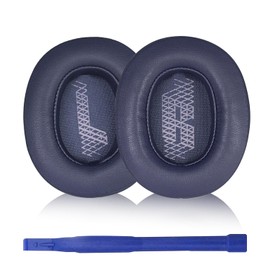 Aiivioll Live 500 BT Ear Pad Replacement Earmuffs Compatible with JBL Live 500BT/Live 500 BT Around-Ear Wireless Headphones, Ear Pads Made of Soft Protein Leather, Noise Isolating Foam (Blue)