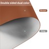 Zinkooat Leather Table Cover,1.8mm Thick,30x60 Inch Desk Cover,Large Desk Mat,Table