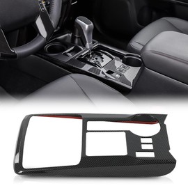 DOTCOM Center Console Gear Shift Panel Decor Cover Trim Compatible with Toyota 4Runner 2010 2011 2012 2013 2014 2015 2016 2017 2018 2019 2020 2021 2022