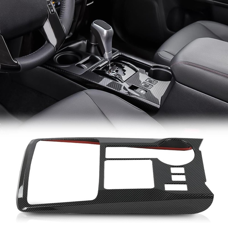DOTCOM Center Console Gear Shift Panel Decor Cover Trim Compatible