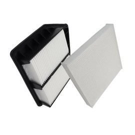 Fraxle Engine and Cabin Air Filter Set Replacement for Honda Accord 2008 2009 2010 2011 2012, Crosstour 2012 2013 2014 2015