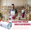 Freeze Dried Raspberries, Freeze Dried Fruit, 55G/1.94OZ