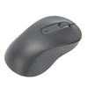 Wireless Mouse Black BT Or USB Receiver Silent Click Adjustable