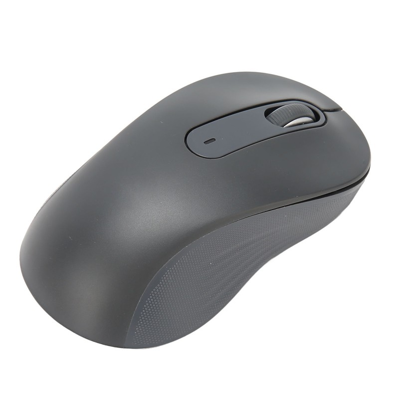 Wireless Mouse Black BT Or USB Receiver Silent Click Adjustable