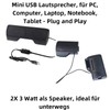 Aukson P01C Mini USB Speaker 6W Portable Speaker with 3.5mm