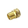 Joywayus Brass Garden Hose Shut Off Valve Full Flow, 3/4"GHT