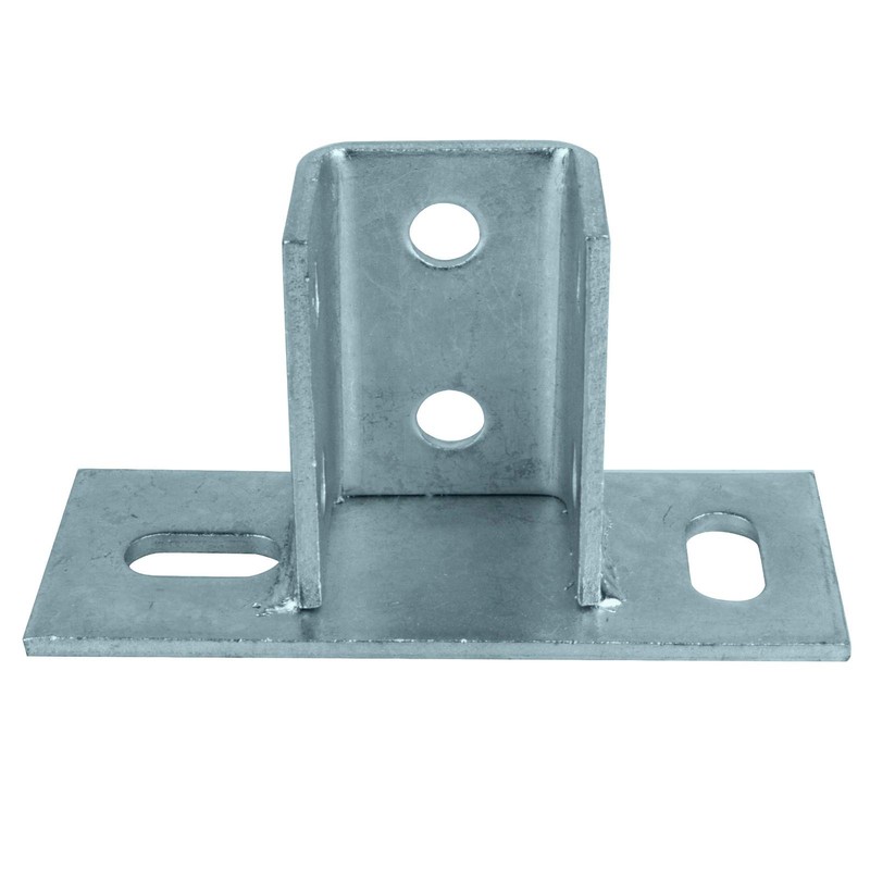 OTTFF 4 Pack 2 Slot U Post Base for 1-5/8"