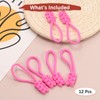 TIXIPEM Zipper Pull Replacement [12PCS] - Extender Woven Rope Zipper