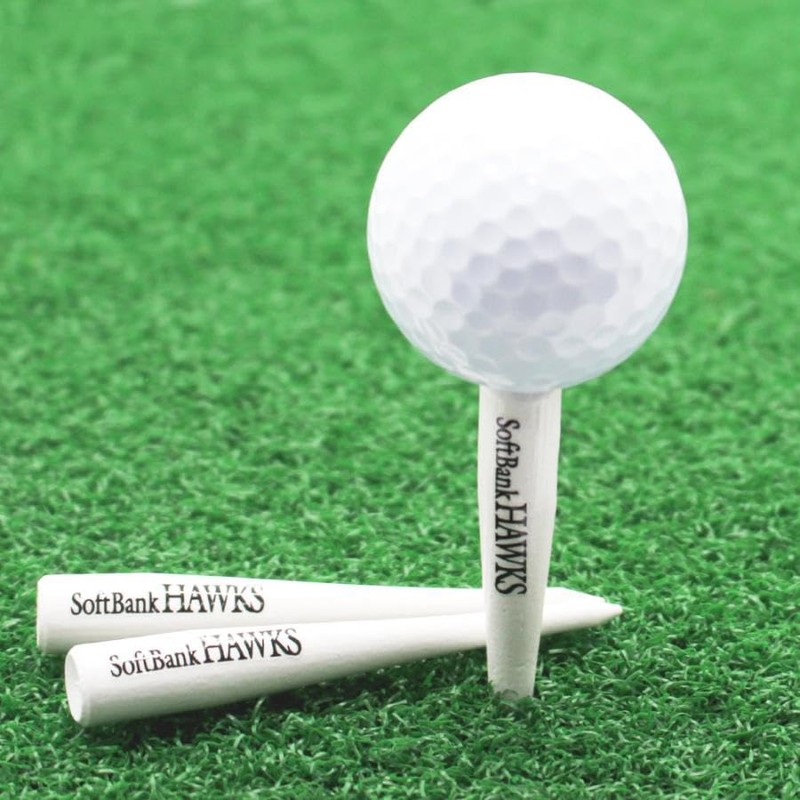 HOKUSHIN TRADING W24TEE006 Fukuoka Softbank Hawks Bat Tee Golf Tee