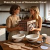 Sourdough Starter Kit with Proofing Basket,bread baking supplies & 34oz