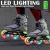 Behogan Pack of 4 Scooter Wheels, 2 x 120 mm