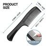 3PCS Wide-Tooth Comb Set, Detangling & Styling Comb, with Ergonomic