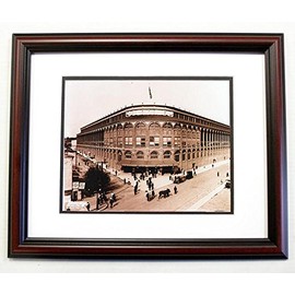Ebbets Field Brooklyn Dodgers 8x10 Photo in an 11x14 Double Matted Cherry Frame #29