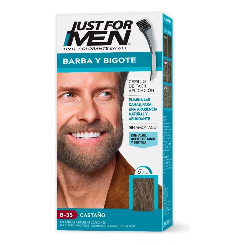 Just For Men Kit Tinte Just For Men Castaño Para