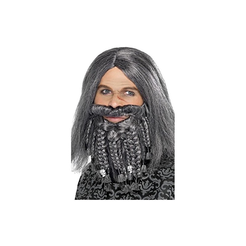 Ocean PIRTAE Wigs/Wig Beard Set – Gray SMI – 43284