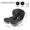 Memory Foam Lumbar Support Pillow for Sitting Comfort – Waist