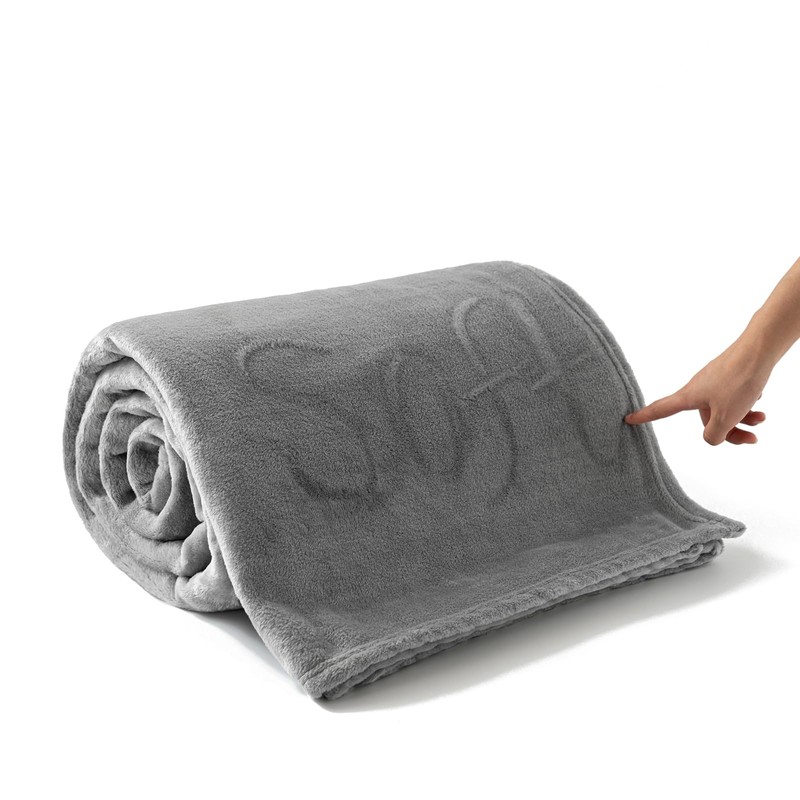 Good Nite Fleece Blanket Fluffy Blankets 130x150cm Throws For Sofas