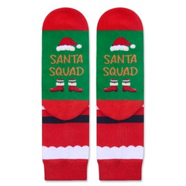 Zmart Christmas Gifts Stocking Socks For Boys Girls - Secret Santa Socks Xmas Stocking Stuffers For Little Kids, Santa Gifts For 4-6 Years Kids