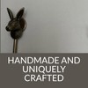 Knobs By Blossom Vintage Antique Brass Iron Wall Hooks Tie