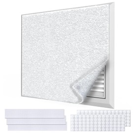 Air Vent Filter 20x100 Inch, Cut to Fit (50+filters) Air Filter, Electrostatic Filter Media with 36 Inch Adhesive Tape and 48pcs Velcro for Air Vent, Air Conditioner, HVAC, Registers and Grilles