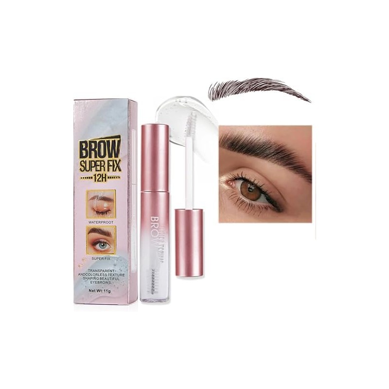 Gel Para Cejas, Fijador de Cejas De Secado Rápido Y
