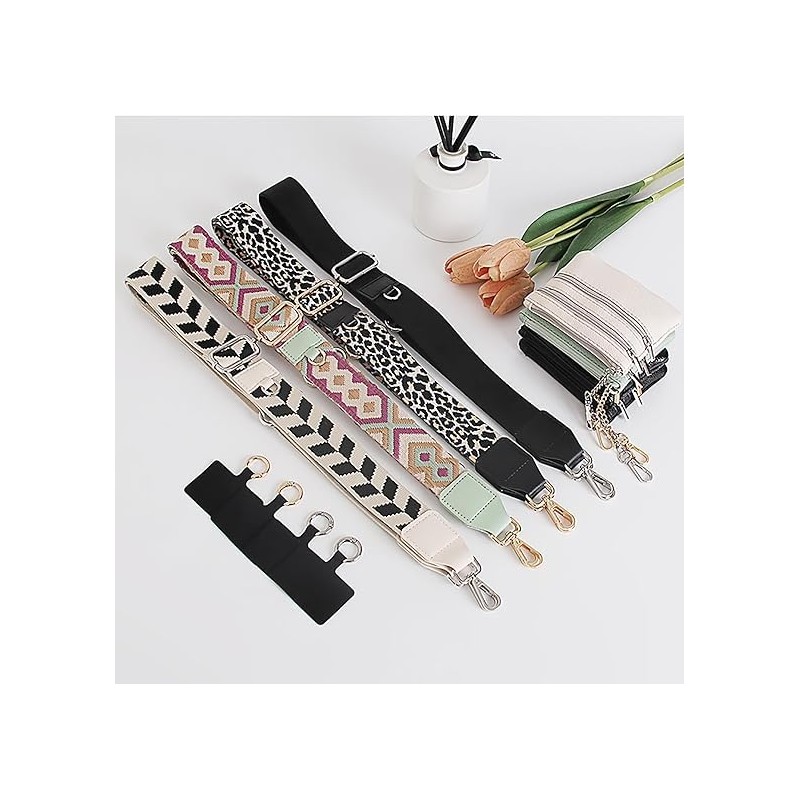 Usinynia Phone Strap with Zippered Pouch Strap for Phone with