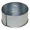 12" End Cap Round Duct Fitting, 24 ga.
