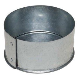 12" End Cap Round Duct Fitting, 24 ga.