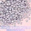 30000Pcs Resin Rhinestones for Bedazzling with Tweezers, Clear Rhinestones for
