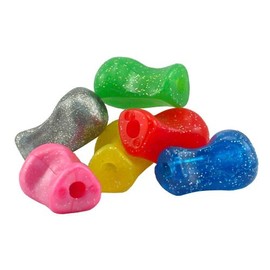 The Pencil Grip Glitter, Classroom Pack of 72, Universal Ergonomic Training Gripper for Righties and Lefties, Glitter Colors (TPG-11272)