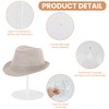 Velarionna Hat Display Stands, Acrylic Hat Holder Stand, Domed Cap