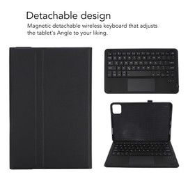 XUMIUZIY Tablet Keyboard Case, Universal Tablet Case with Wire Less Bluetooth Keyboard Magnetic for Xiaomi for Pad 6 6 Pro 11 Inch 2023 (Black)