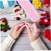 Hohopeti 3pcs Multi-Function Cotton Yarn Scarf Thick Woolen Crochet Yarn