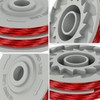 FUSHUI 2 Pack Strimmer Spool,Double Line Autofeed Spool and Line,Strimmer