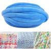 Hilo Grueso Para Tejer Brazo, Tubo Lavable, Hilo, Hilo Azul