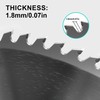 7-1/4 Inch Circular Saw Blade 60T, 5/8 Inch Arbor, Alternate