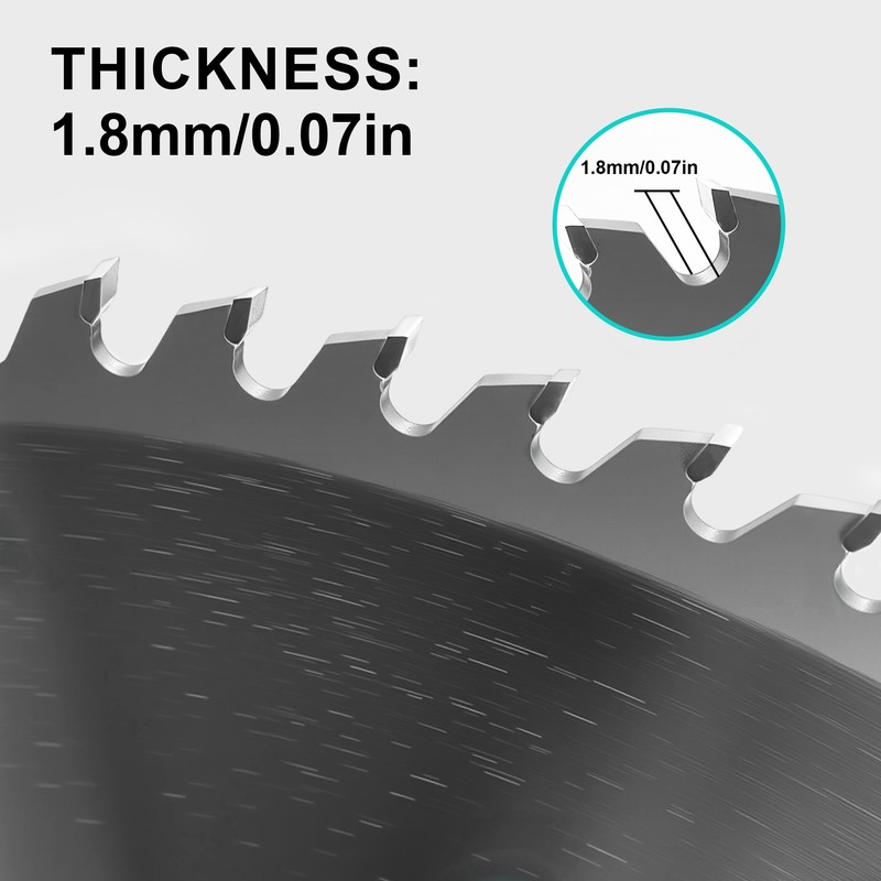 7-1/4 Inch Circular Saw Blade 60T, 5/8 Inch Arbor, Alternate