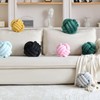 Wadser Knot Ball Throw Pillow Home Decor Cushion Soft Plush