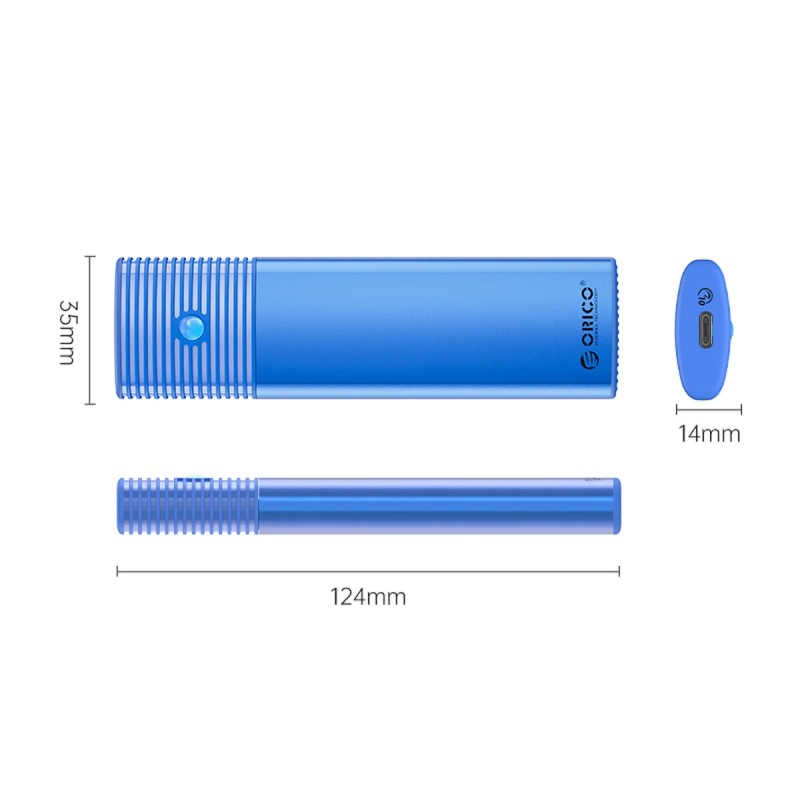 ORICO 4TB SSD M.2 NVMe SSD Enclosure 10Gbps USB C