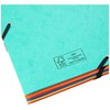 Esselte Rainbow 3-Flap Folder, A4, Assorted colours, Pack of 5,